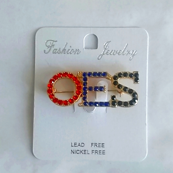 Eastern Star Brooch - Picture 2 of 2